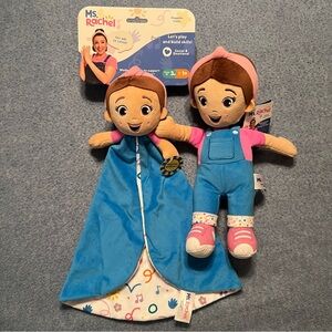 Ms.‎ Rachel Cuddle & Comfort 11" Plush Doll & Huggable Lovey
